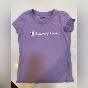 girls champion t shirt